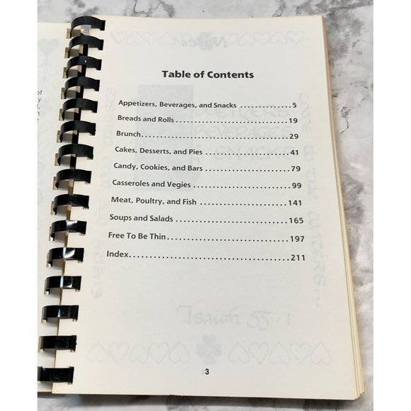 Womens Ministries Favorite Church Recipes Cookbook Granada Heights Friends Vtg - Picture 2 of 12